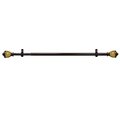 Eyecatcher Camino Decorative Rod And Finial Lincroft, 48 x 86 in. EY32004